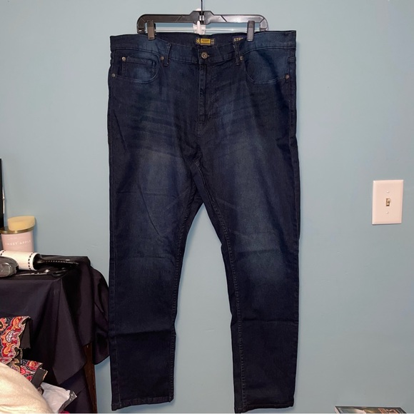 Rugby University Jeans Rugby University Stretch Slim Leg Dark Wash